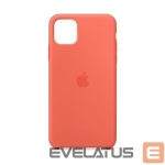 Back panel cover Apple  iPhone 11 Pro Max Silicone Case MX022ZM/A Orange