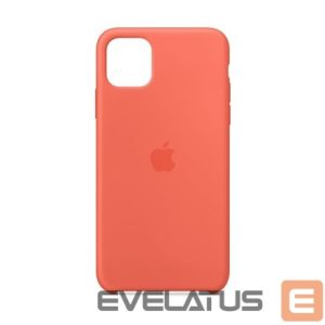 Back panel cover Apple  iPhone 11 Pro Max Silicone Case MX022ZM/A Orange