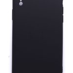 Back panel cover Evelatus Apple iPhone XR Nano Silicone Case Soft Touch TPU Black