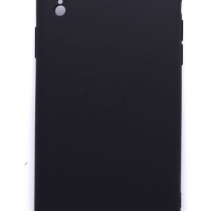 Back panel cover Evelatus Apple iPhone XR Nano Silicone Case Soft Touch TPU Black