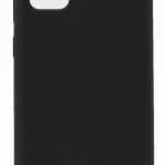 Back panel cover Evelatus Samsung Galaxy S20 Plus Premium Soft Touch Silicone Case Black