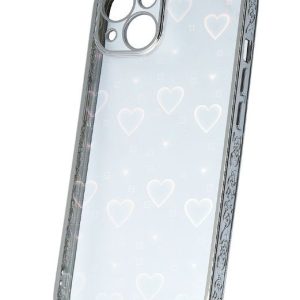 Back panel cover iLike Samsung Blink 2in1 case for Samsung Galaxy A52 4G / A52 5G / A52S 5G silver 