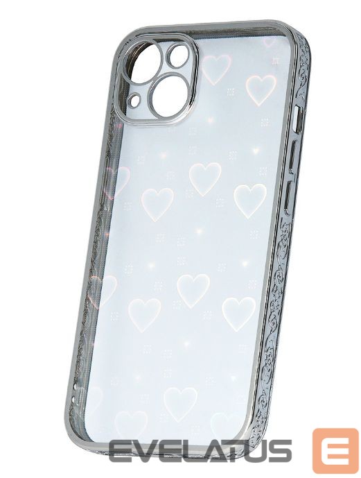 Back panel cover iLike Samsung Blink 2in1 case for Samsung Galaxy A52 4G / A52 5G / A52S 5G silver