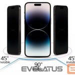 Protective glass iLike Apple IPHONE 15 PRO TEMPERED PRIVACY GLASS Black