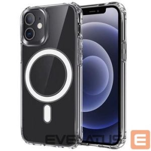 Back panel cover iLike Apple iPhone 13 MagSilicone Case Transparent