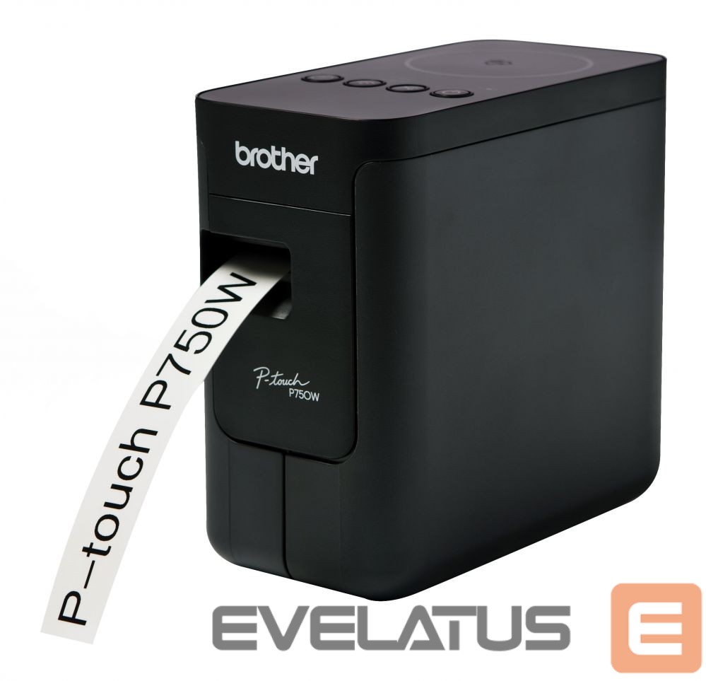Printer Brother PT-P750W Mono, Thermal, Label Printer, Wi-Fi, Other, Black