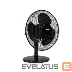 Fan Tristar  Desk fan VE-5725 Diameter 30 cm, Black, Number of speeds 3, 40 W, Oscillation 