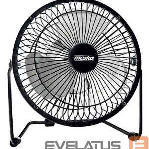 Fan Mesko  Fan MS 7322 Desk Fan USB, Number of speeds 1, 4.5 W, Oscillation, Diameter 15 cm, Black 