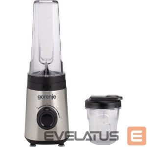 Mixers and blenders GORENJE  Blender BSM600E Tabletop, 320 W, Jar material Plastic, Jar capacity 0.6 L, Stainless Steel 