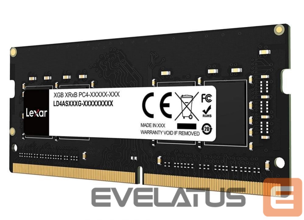 RAM DDR4 Lexar NB MEMORY 16GB PC25600 DDR4/SO LD4AS016G-B3200GSST