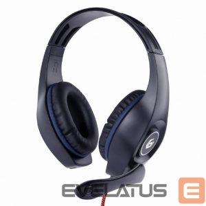 Wired headphones Gembird  HEADSET GAMING/BLUE/BLACK GHS-05-B 