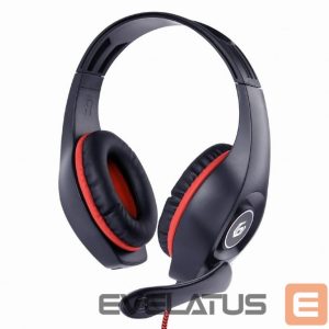 Wired headphones Gembird  HEADSET GAMING/RED/BLACK GHS-05-R 