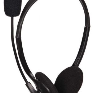 Wired headphones Gembird  HEADSET STEREO/BLACK MHS-123 