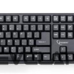 Computer keyboard Gembird  KEYBOARD +MOUSE WRL ENG/DESKTOP KBS-W-01 