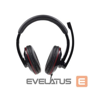 Wired headphones Gembird  HEADSET STEREO USB BLACK/MHS-U-001 