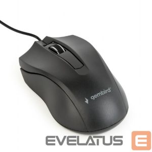 Computer mouse Gembird  MOUSE USB OPTICAL/BLACK MUS-3B-01 