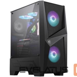 Computer case MSI  Case||MAG Forge 100R|MidiTower|Not included|ATX|MicroATX|MiniITX|Colour Black|MAGFORGE100R 