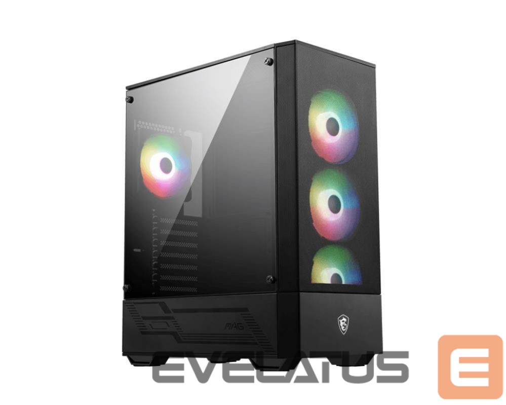 Computer case MSI Case||MAG FORGE 112R|MidiTower|Not included|ATX|MicroATX|MiniITX|Colour Black|MAGFORGE112R