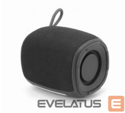 Wired speakers Gembird Portable Speaker||Black|Portable/Wireless|1xUSB-C|Bluetooth|SPK-BT-LED-03-BK