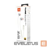 Wired headphones JBL  Tune 310C USB-C White