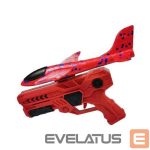 Toys Kiddyz  Styrofoam Airplane Gun Launcher with Glider Plane Durable Lightweight Toy 