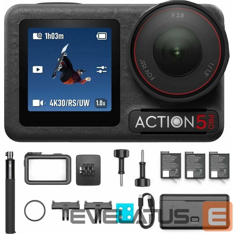 Sports camera DJI CAMERA OSMO ACTION 5 PRO/ADVEN CP.OS.00000350