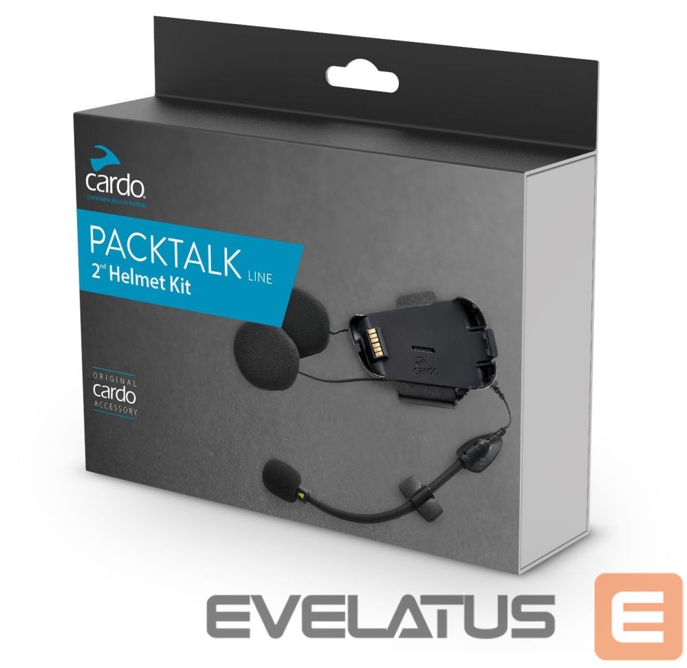 Bicycle accessory Cardo PACKTALK LINE 2ND HELMET KIT