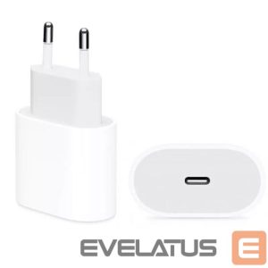 Adapter iLike  CH2 20W PD Adaptive USB-C Fast Charger for all USB-C (Type-C) Devices White