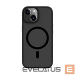 Back panel cover Connect Apple iPhone 15 Hybrid Case With Magnetic PC+TPU Black