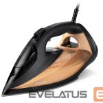 Iron Philips  DST7040/80 7000 series | Steam Iron | 2800 W | Water tank capacity 300 ml | Continuous steam 50 g/min | Steam boost performance 250 g/min | Black/Gold 