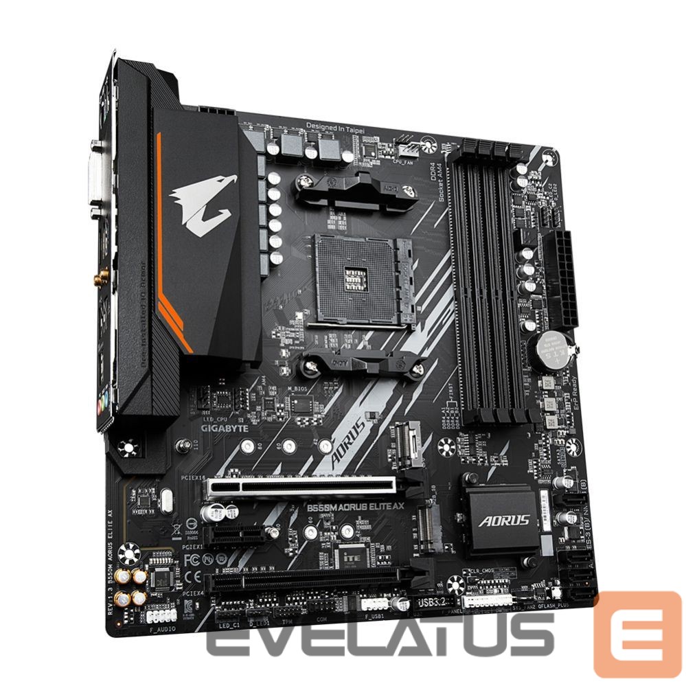 Motherboard for Intel processors Gigabyte M/B B550M AORUS ELITE AX1.3