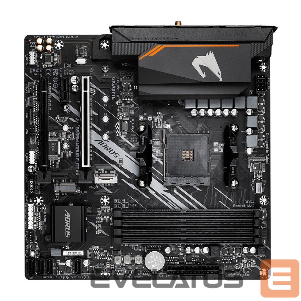 Motherboard for Intel processors Gigabyte M/B B550M AORUS ELITE AX1.3