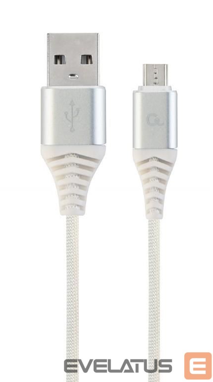 Cable Gembird CABLE USB2 TO MICRO-USB 2M/CC-USB2B-AMMBM-2M-BW2