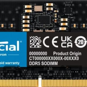RAM DDR4 Crucial  NB MEMORY 64GB DDR5-5600/SO CT64G56C46S5 