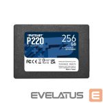 Hard drive SSD Patriot  SSD||P220|256GB|SATA|Write speed 490 MBytes/sec|Read speed 550 MBytes/sec|2,5"|TBW 120 TB|P220S256G25 