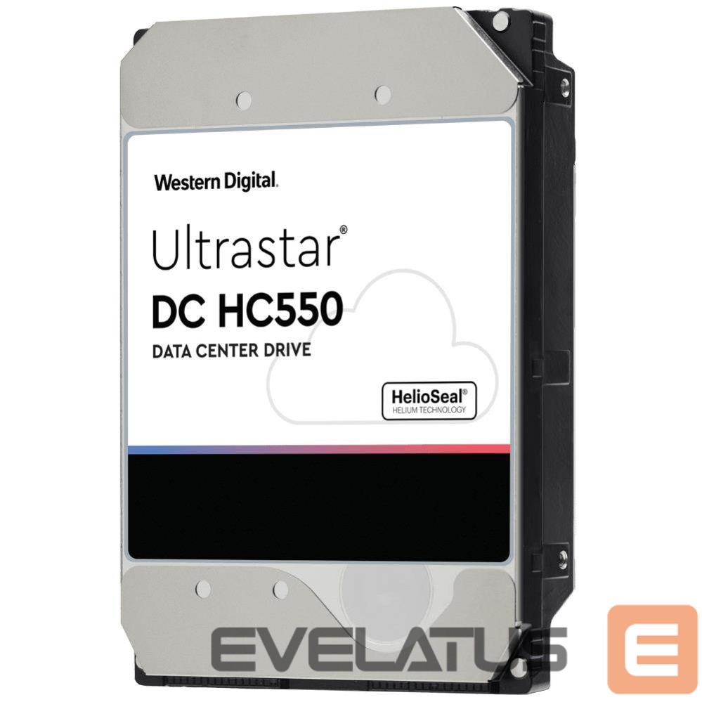 Hard drive HDD Western Digital HDD| ULTRASTAR|Ultrastar DC HC550|WUH721818ALE6L4|18TB|SATA 3.0|512 MB|7200 rpm|3,5"|0F38459