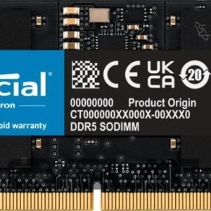 RAM DDR4 Crucial  NB MEMORY 24GB DDR5-5600/SO CT24G56C46S5 