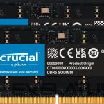 RAM DDR4 Crucial  NB MEMORY 64GB DDR5-5600 SO/KIT2 CT2K32G56C46S5 