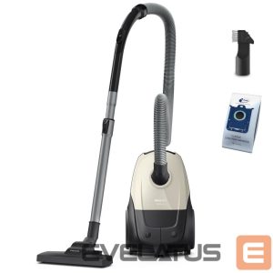 Vacuum cleaner Philips  Vacuum Cleaner||Input power 800 W|Dust capacity 3 L|Cylinder vacuum|Cleaning type Dry|Dust container Dust bag|Colour Black/Beige|XD1101/10 
