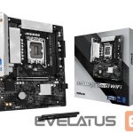 Motherboard for Intel processors Asrock  Mainboard||LGA 1851 (Socket V1)|RAM DDR5-SDRAM|2xSlots|H810M-XGEN5WIFI 