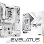 Motherboard for Intel processors Asrock  Mainboard||Intel B860|LGA 1851 (Socket V1)|ATX|RAM DDR5-SDRAM|4xSlots|Wi-Fi Yes|Bluetooth Yes|1xNumber of M.2 (M) slots|B860CHALLENGERWIFIWH 