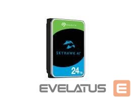 Hard drive HDD SeaGate  HDD||SkyHawk AI|24TB|SATA 3.0|256 MB|7200 rpm|Discs/Heads 10/20|3,5"|ST24000VE002 