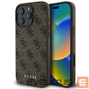 Other Phone Accessory Guess  Guess 4G Classic iPhone 16 Pro Max Case - Brown 