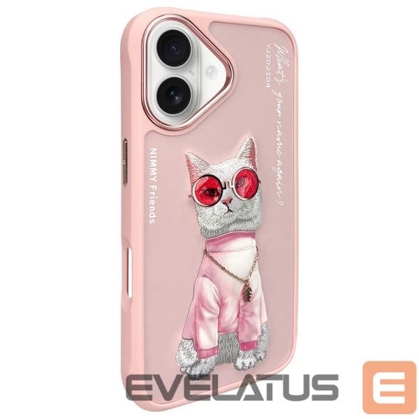 Other goods Nimmy Nimmy Glasses Cool Cat iPhone 16 Case - Pink