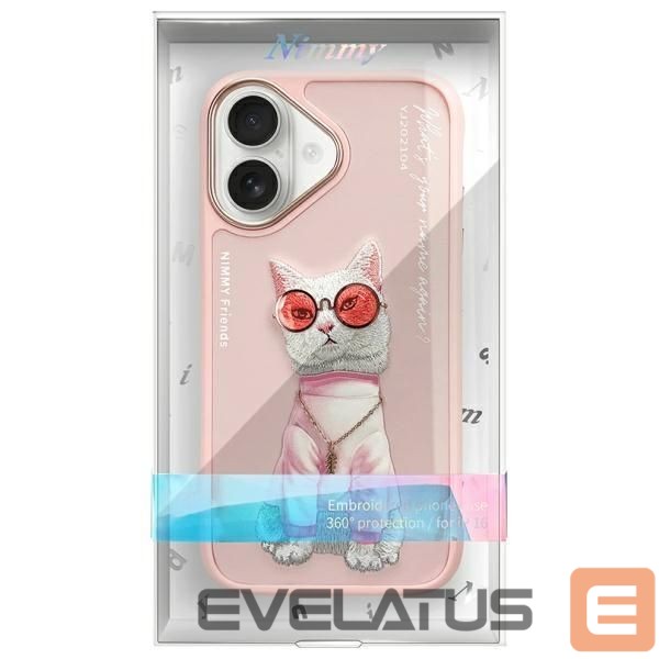 Other goods Nimmy Nimmy Glasses Cool Cat iPhone 16 Case - Pink