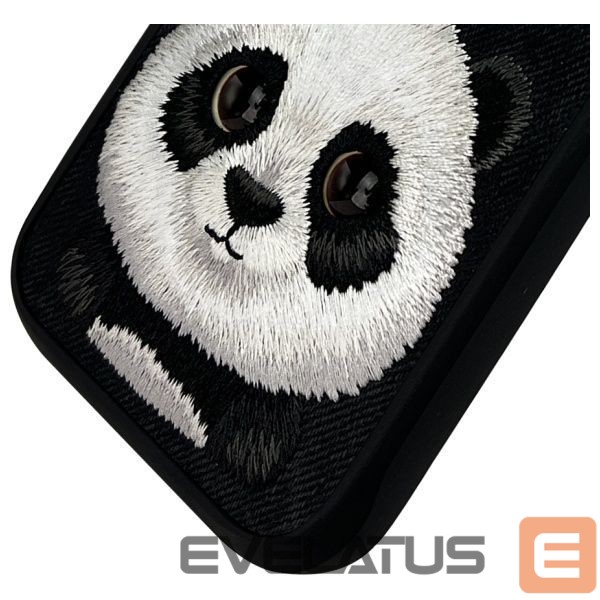 Other goods Nimmy Nimmy Big Eyed Pet 2.0 Panda case for iPhone 16 Pro - black
