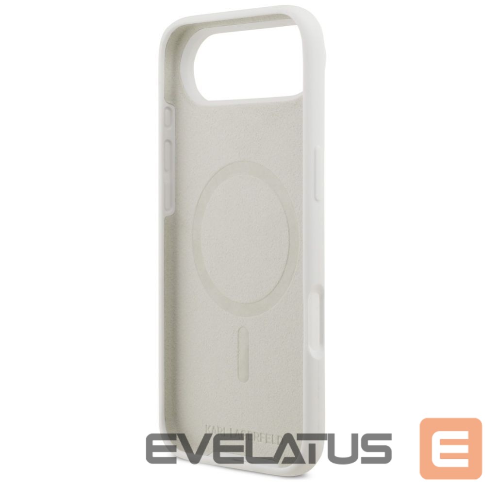 Other goods Karl Lagerfeld Karl Lagerfeld Silicone Karl Sketch & Logo MagSafe Case for iPhone 17 Air - White