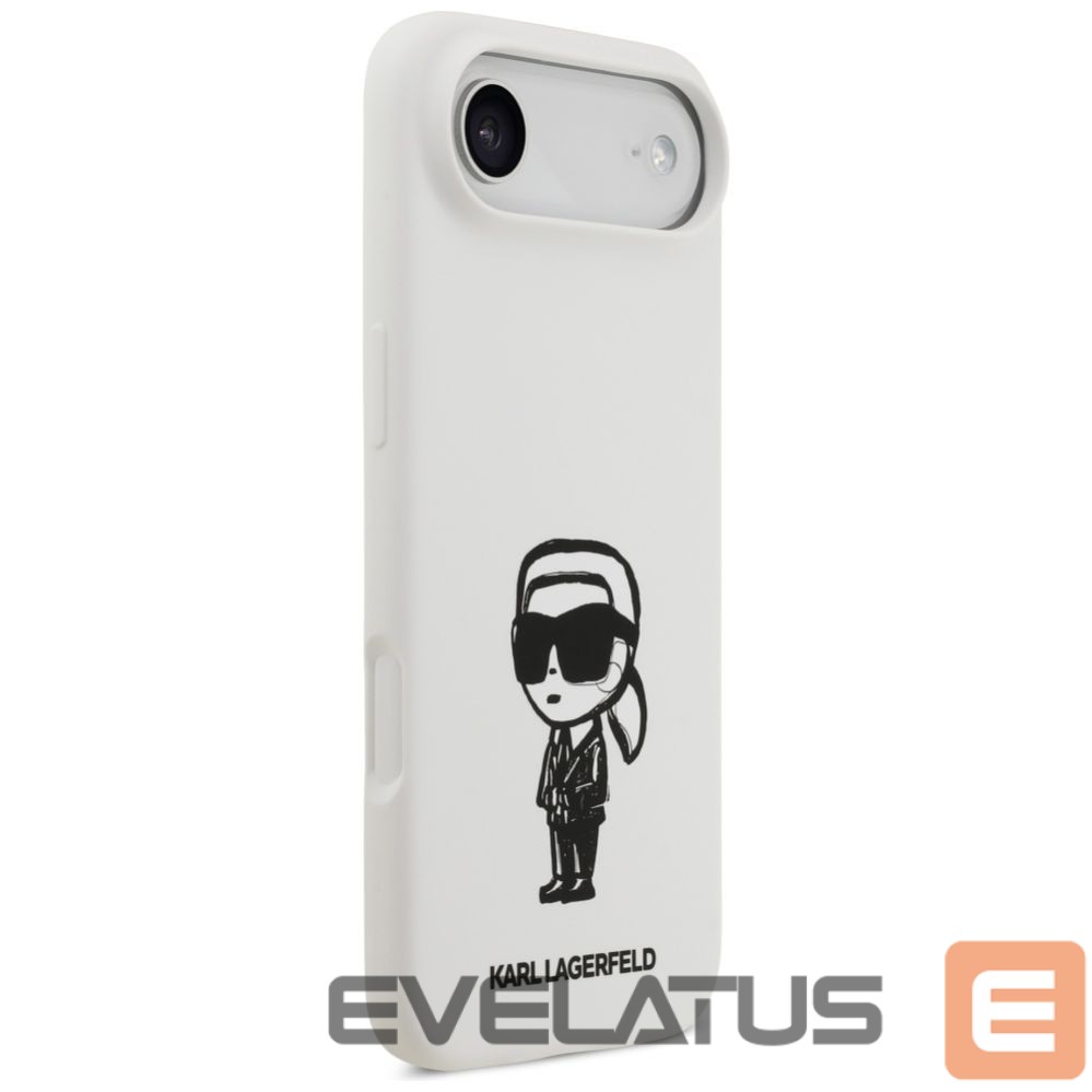 Other goods Karl Lagerfeld Karl Lagerfeld Silicone Karl Sketch & Logo MagSafe Case for iPhone 17 Air - White