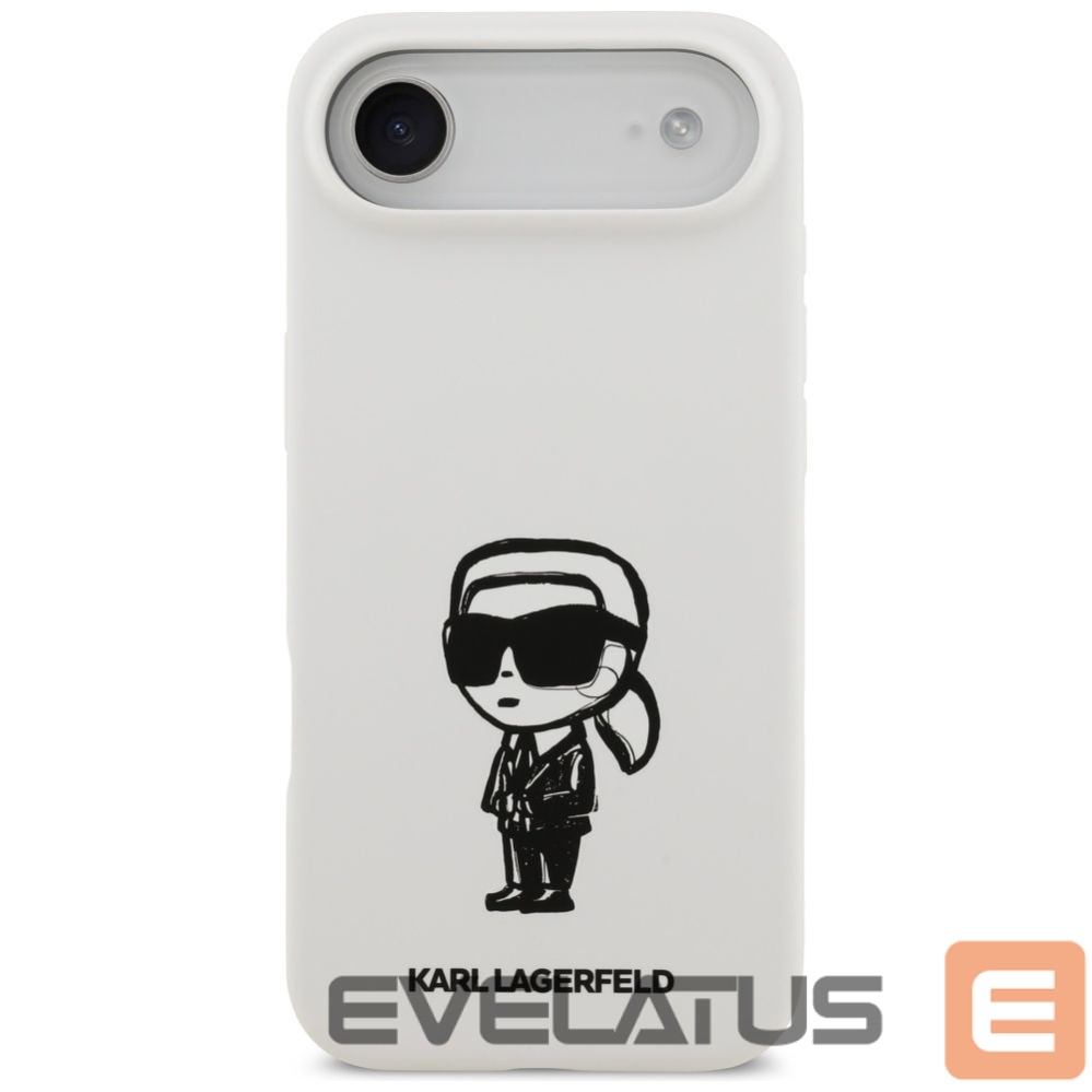 Other goods Karl Lagerfeld Karl Lagerfeld Silicone Karl Sketch & Logo MagSafe Case for iPhone 17 Air - White