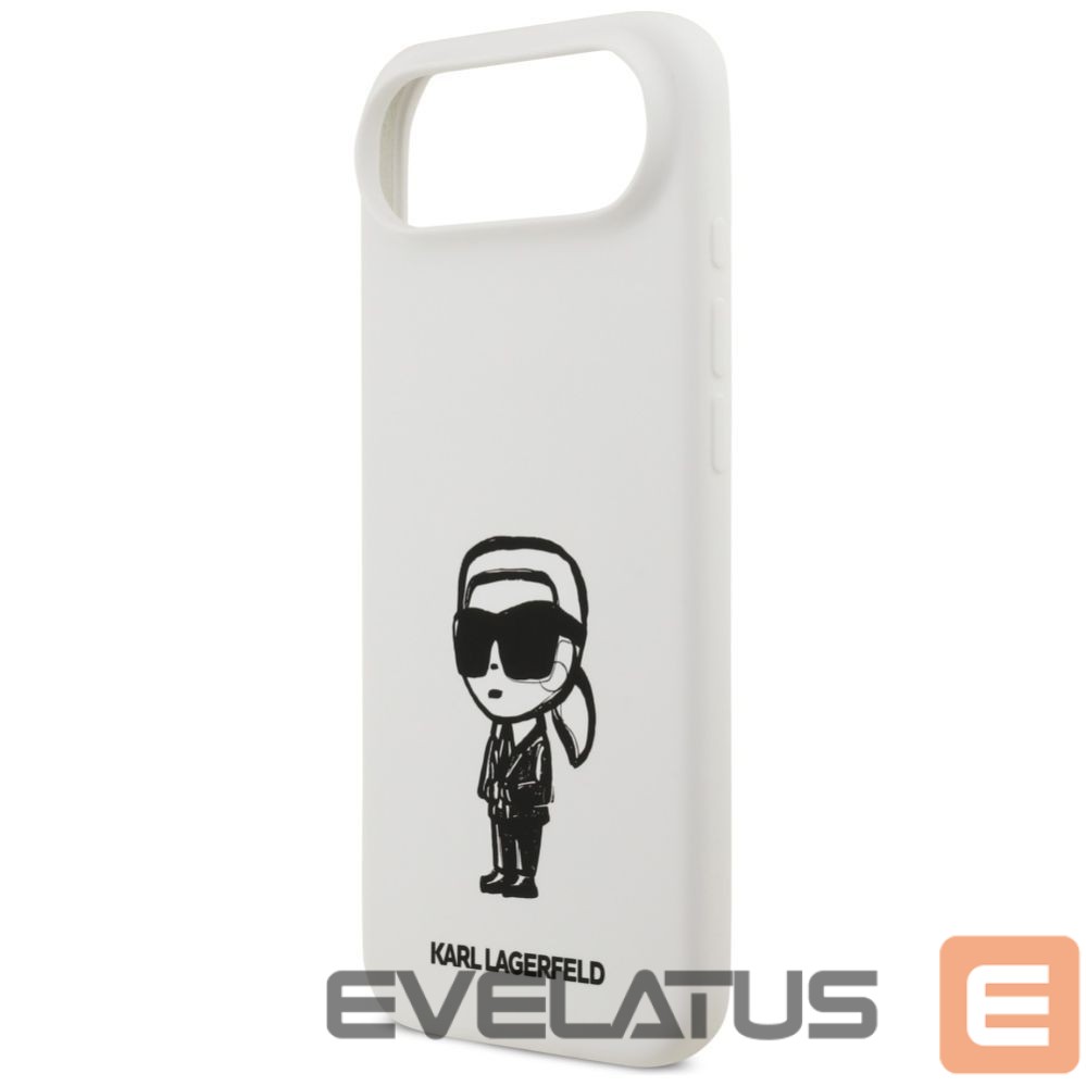 Other goods Karl Lagerfeld Karl Lagerfeld Silicone Karl Sketch & Logo MagSafe Case for iPhone 17 Air - White